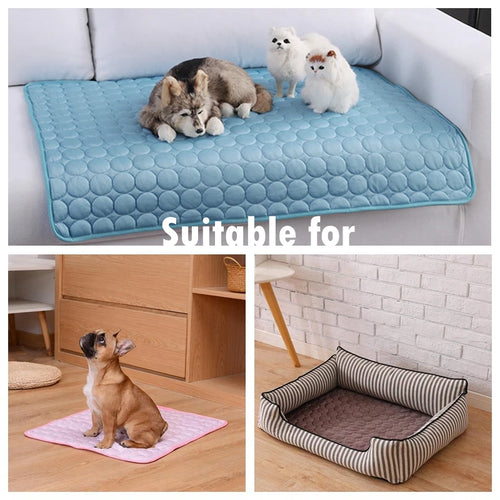 Dog Cooling Mat — Self-Cooling Gel Pad for Summer